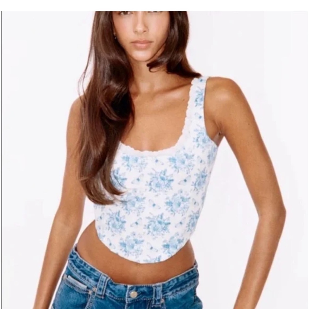 With Jean Cindy corset top NWT - Picture 2 of 7